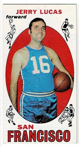 1969 Topps Basketball #45 Jerry Lucas - San Francisco Warriors RC